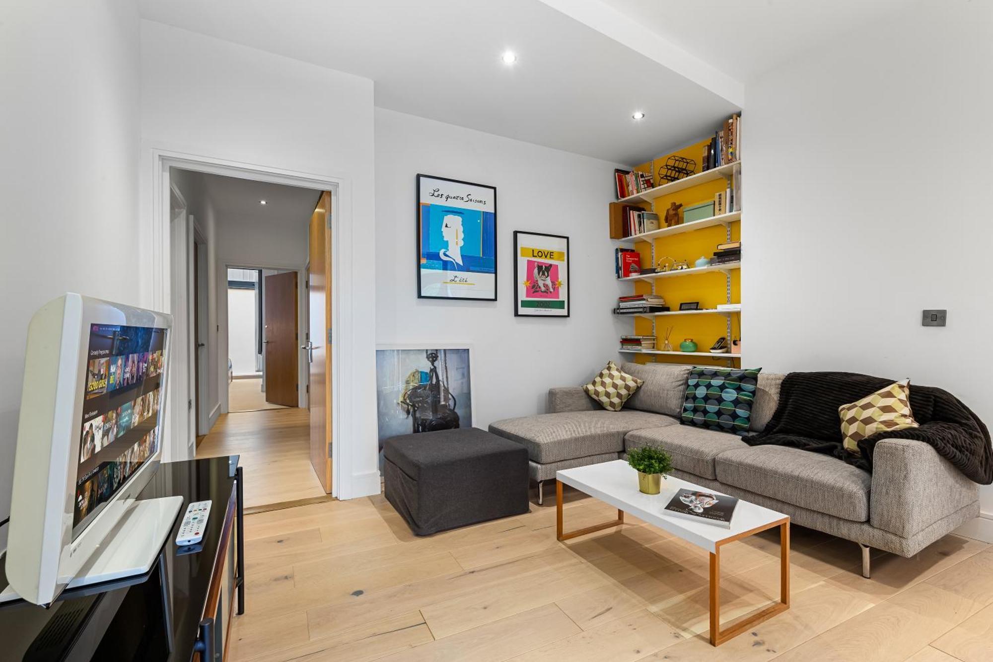 Trendy 2 Bed Flat In Greenwich With Car Parking Londen Buitenkant foto