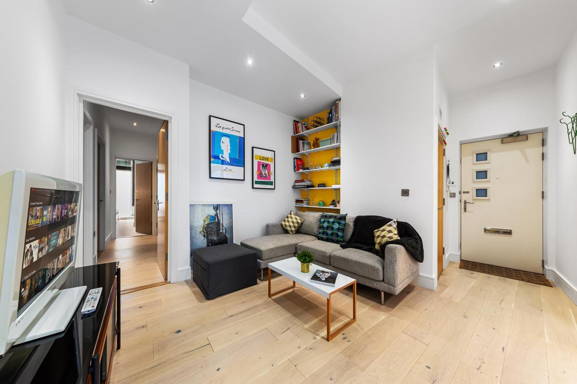 Trendy 2 Bed Flat In Greenwich With Car Parking Londen Buitenkant foto