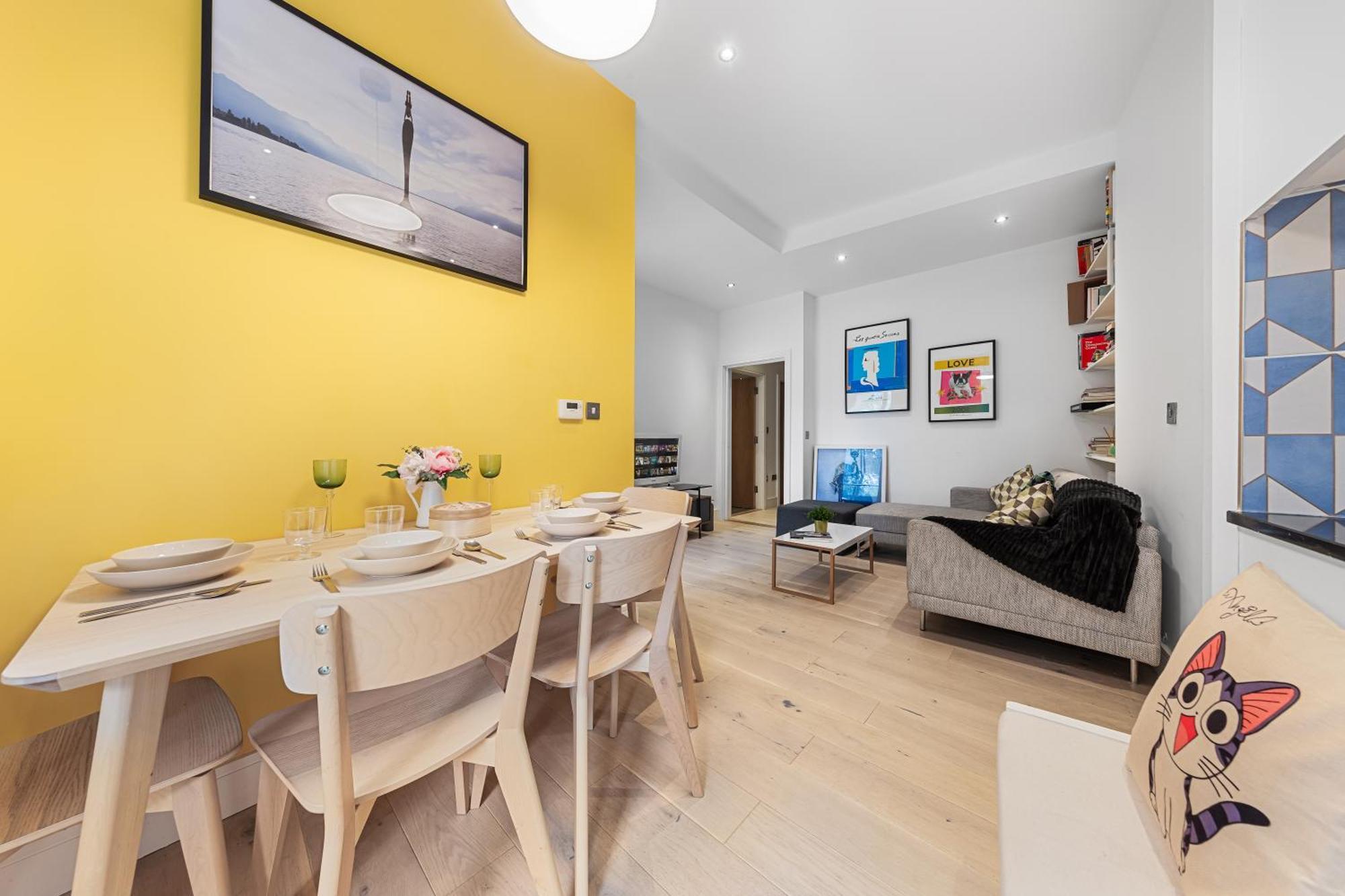 Trendy 2 Bed Flat In Greenwich With Car Parking Londen Buitenkant foto
