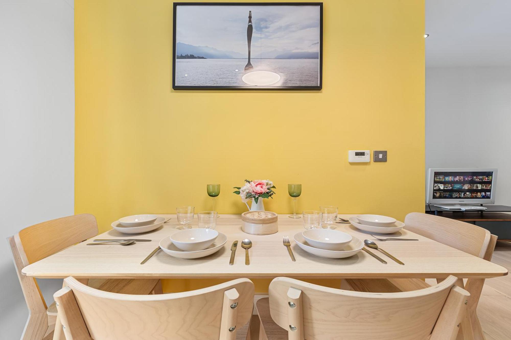 Trendy 2 Bed Flat In Greenwich With Car Parking Londen Buitenkant foto