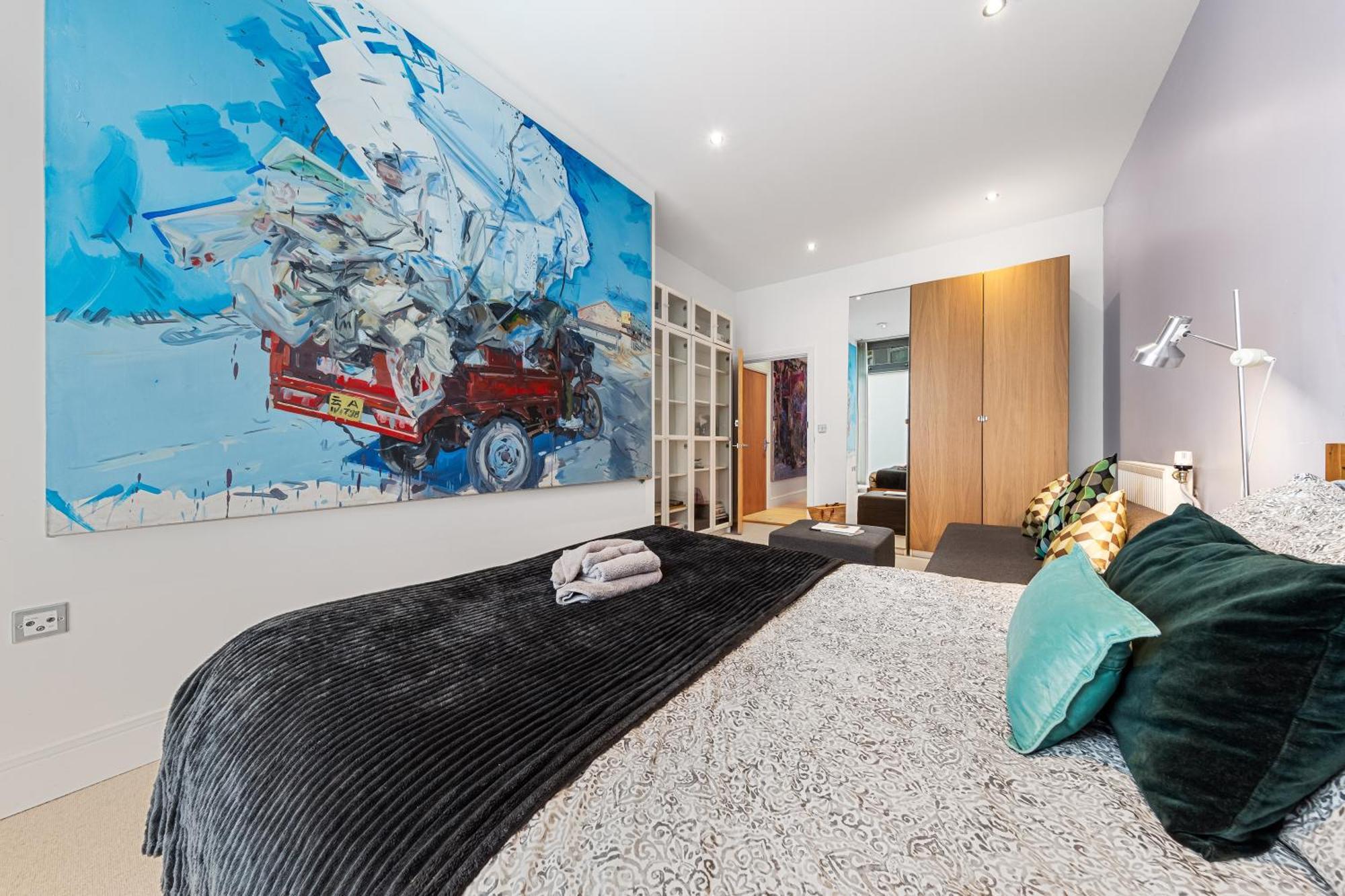 Trendy 2 Bed Flat In Greenwich With Car Parking Londen Buitenkant foto