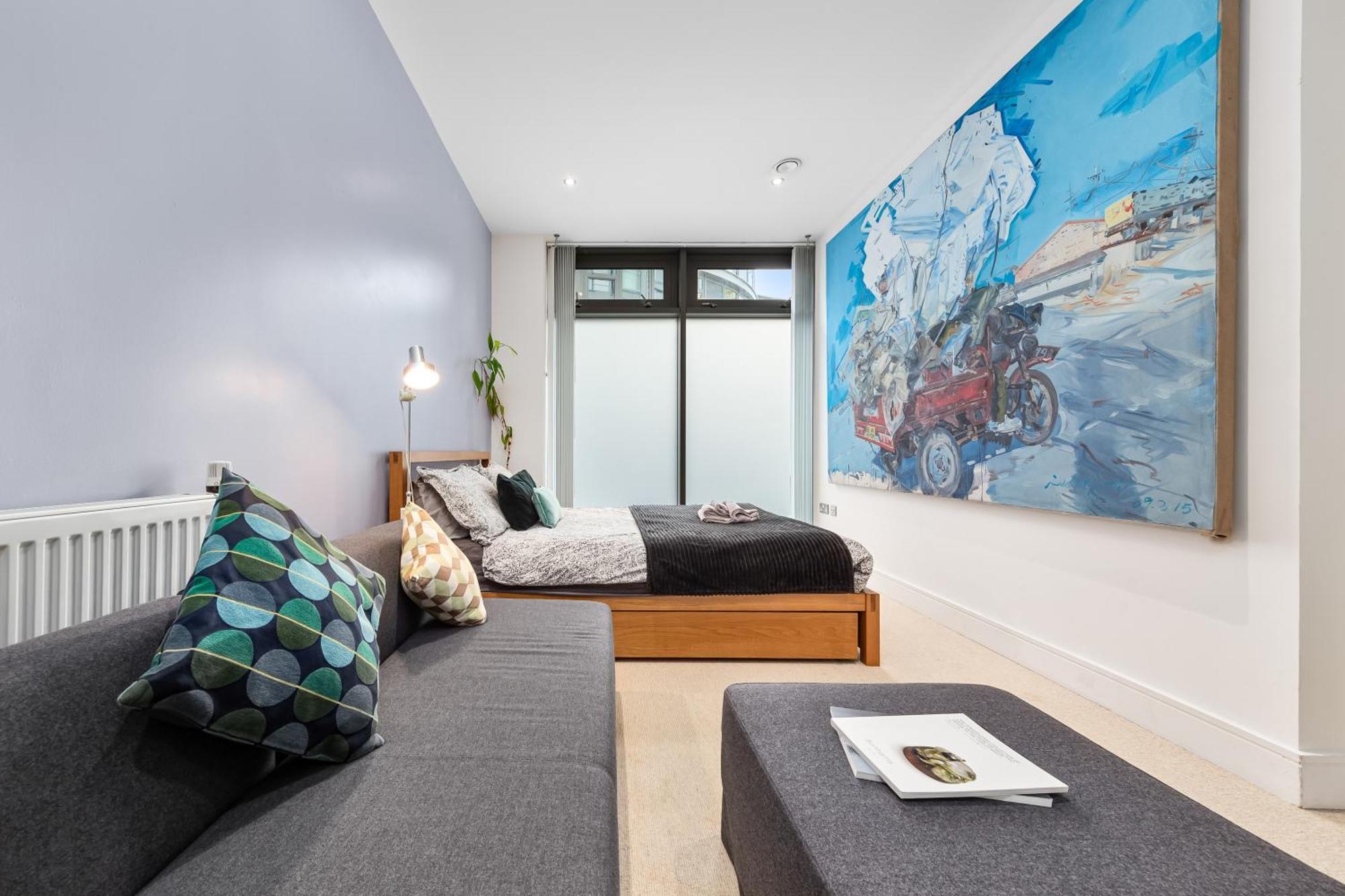 Trendy 2 Bed Flat In Greenwich With Car Parking Londen Buitenkant foto