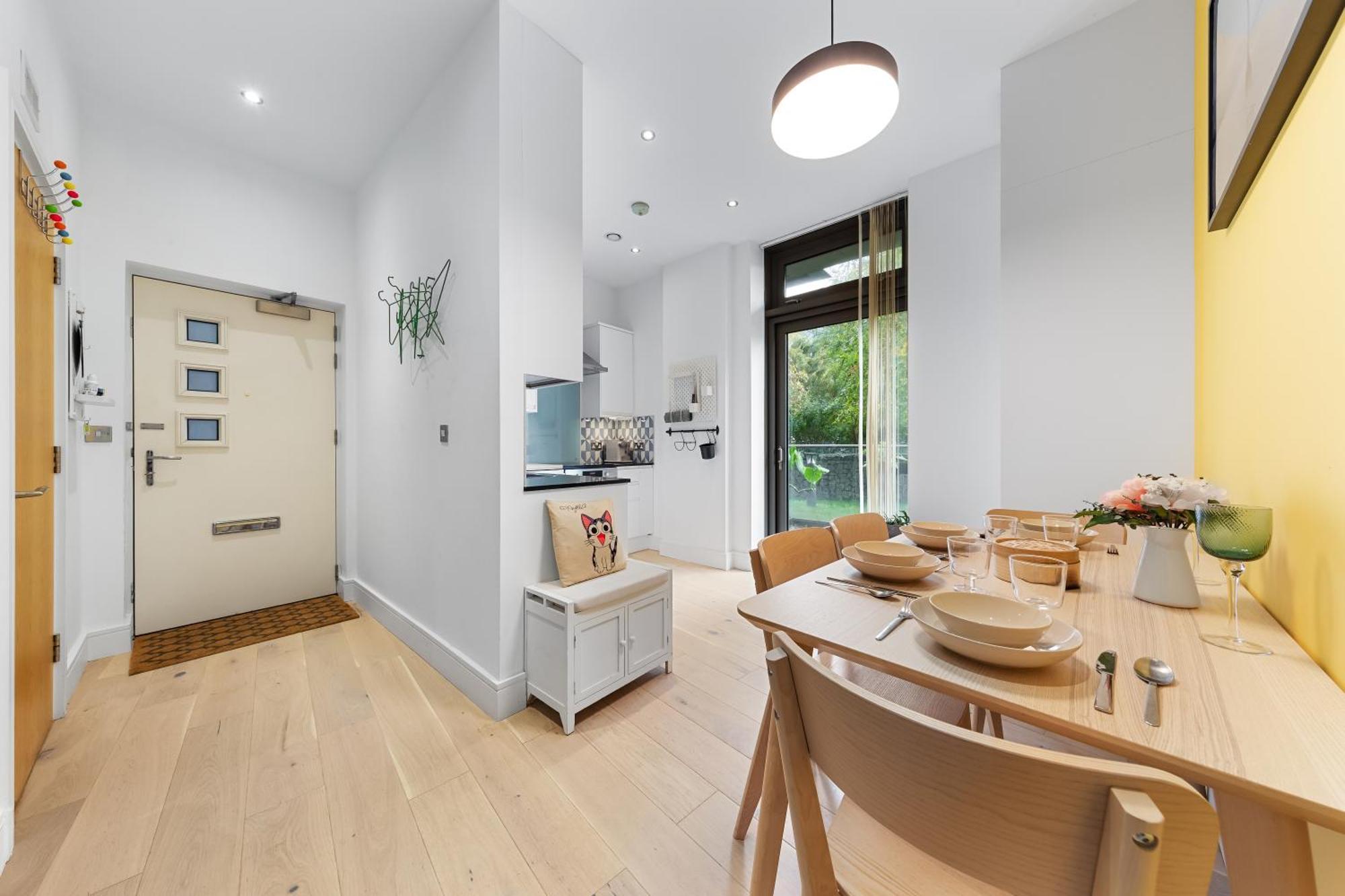 Trendy 2 Bed Flat In Greenwich With Car Parking Londen Buitenkant foto